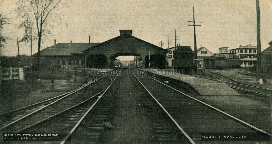 Postcard: Old Railroad Station, Ayer, Massachusetts